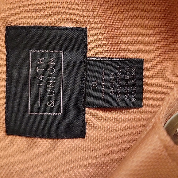 NWT New XL Extra Large 14th and Union Nordstrom Rack Polo Moisture Wicking Pink - Picture 2 of 3